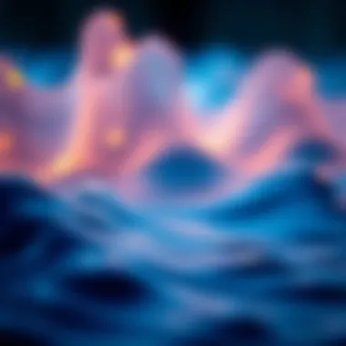 Sound waves symbolizing therapeutic effects