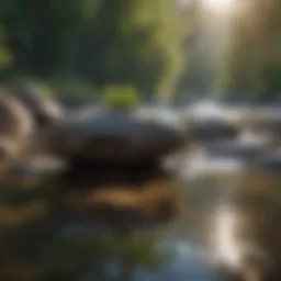 A serene landscape symbolizing tranquility and mindfulness