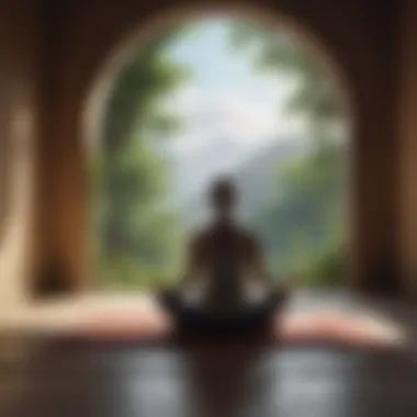 Meditation: A Gateway to Inner Peace Mindful meditation session in a peaceful setting