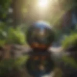 A serene landscape representing inner peace