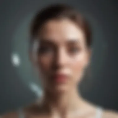 Distorted Self-Perception A broken mirror symbolizing self-perception