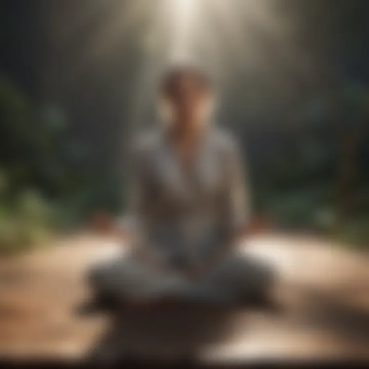 Conceptual image of self-care practices