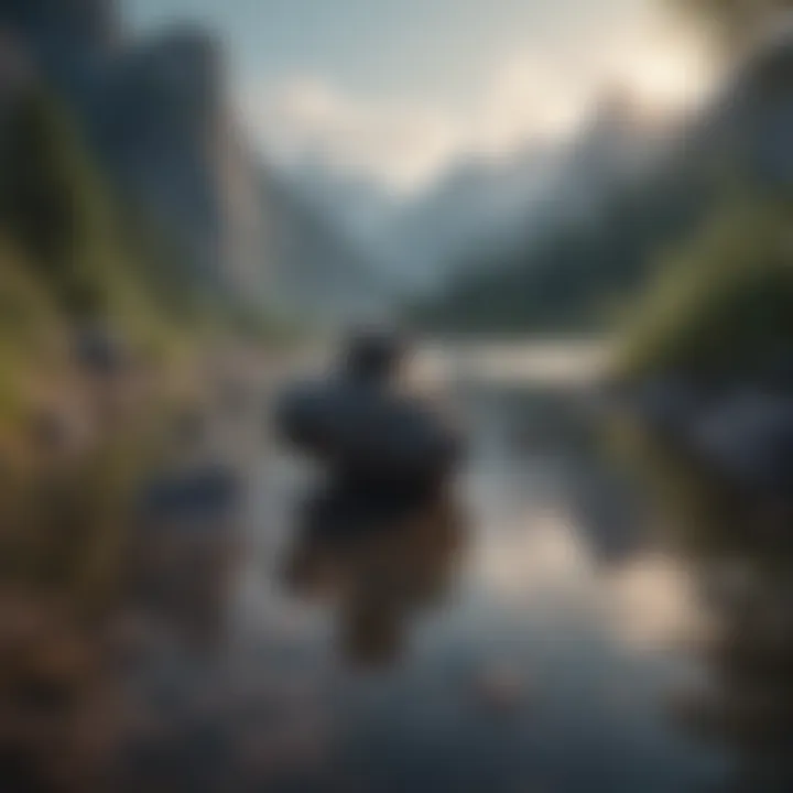 A serene landscape symbolizing inner peace.