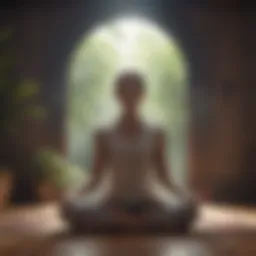 Meditation session fostering team unity