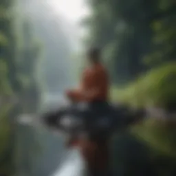 A serene landscape reflecting inner peace