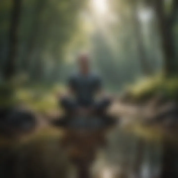 Mindfulness practices to manage intrusive thoughts