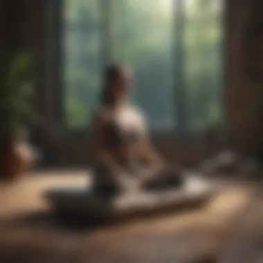 Creating a Peaceful Meditation Environment Meditative space with calming elements