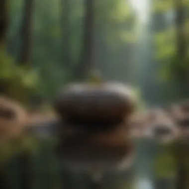 Harnessing Mindfulness for Emotional Balance Mindfulness practice in a tranquil setting
